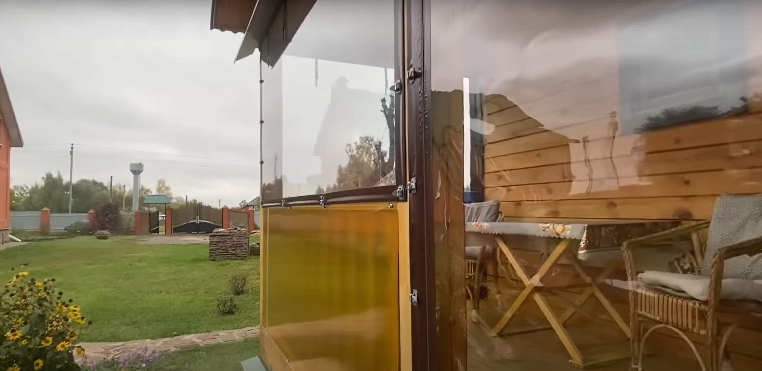 Мягкие окна для веранды